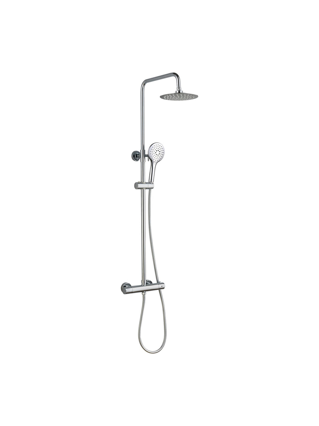 Menai Premium Round Thermostatic Overhead Shower Kit