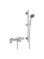 Load image into Gallery viewer, Plumb Essential Thermostatic Bath Shower Mixer Riser Kit

