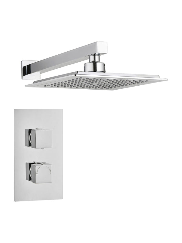 2 Handle Single Outlet Square Wall Kit