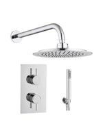 Load image into Gallery viewer, 2 Handle 2 Outlet Round Wall Kit
