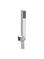 Load image into Gallery viewer, Brass Shower Elbow Wall Outlet with Shower Handset Square
