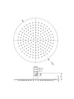 Load image into Gallery viewer, 300mm Rub Clean Shower Heads Round
