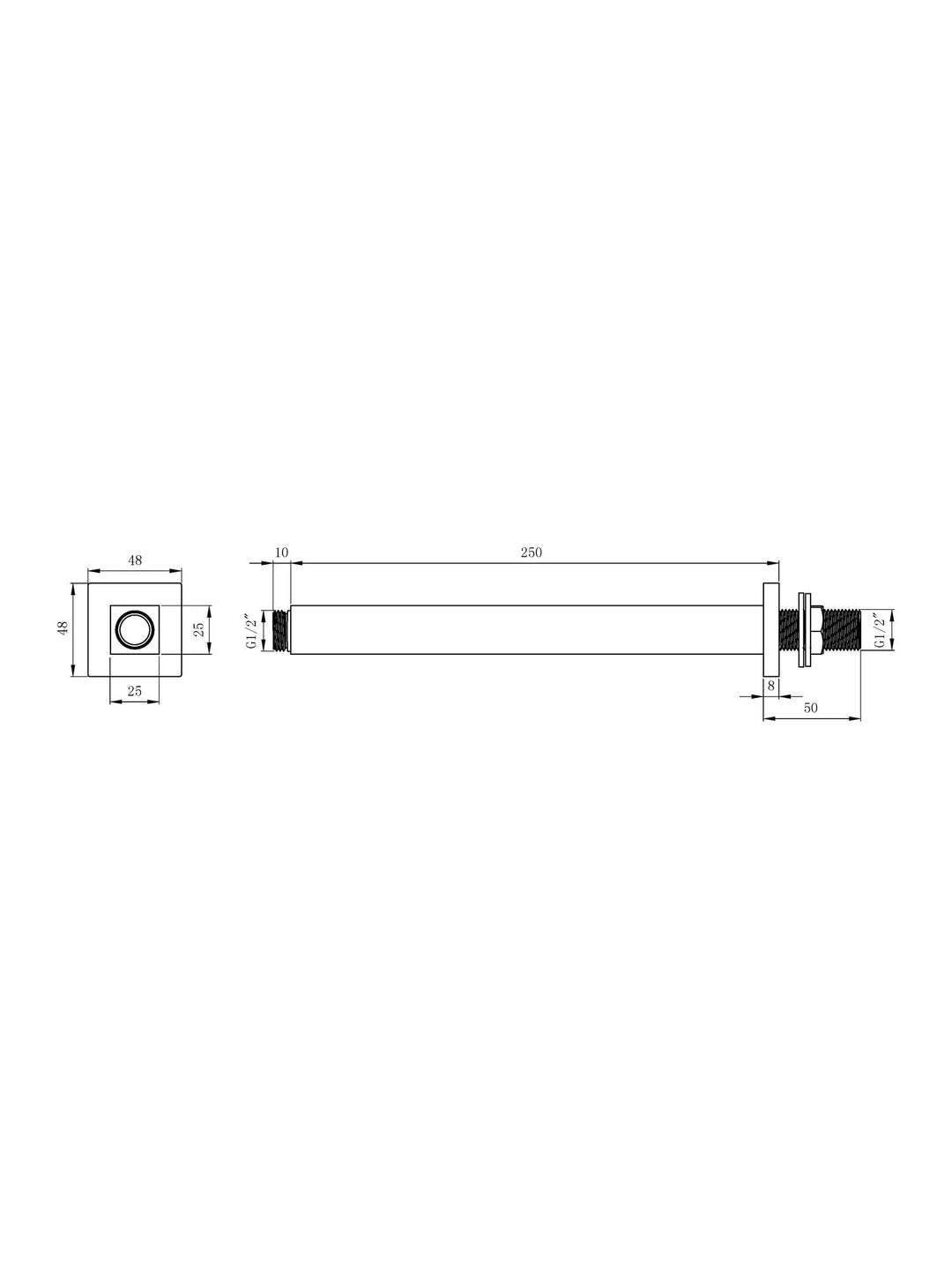 Ceiling Outlet Arms