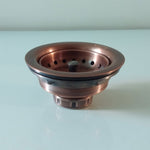 Load image into Gallery viewer, Copper Kitchen Sink Strainer Drain
