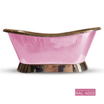 Load image into Gallery viewer, Slanting Base Copper Bathtub Nickel Inside &amp; on Base RAL 4003 Exterior

