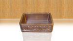 Load image into Gallery viewer, Copper Farmhouse Sink Petal Front Apron
