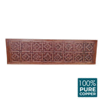Load image into Gallery viewer, Single Bowl Four Petals in Arcs Front Apron Copper Kitchen Sink
