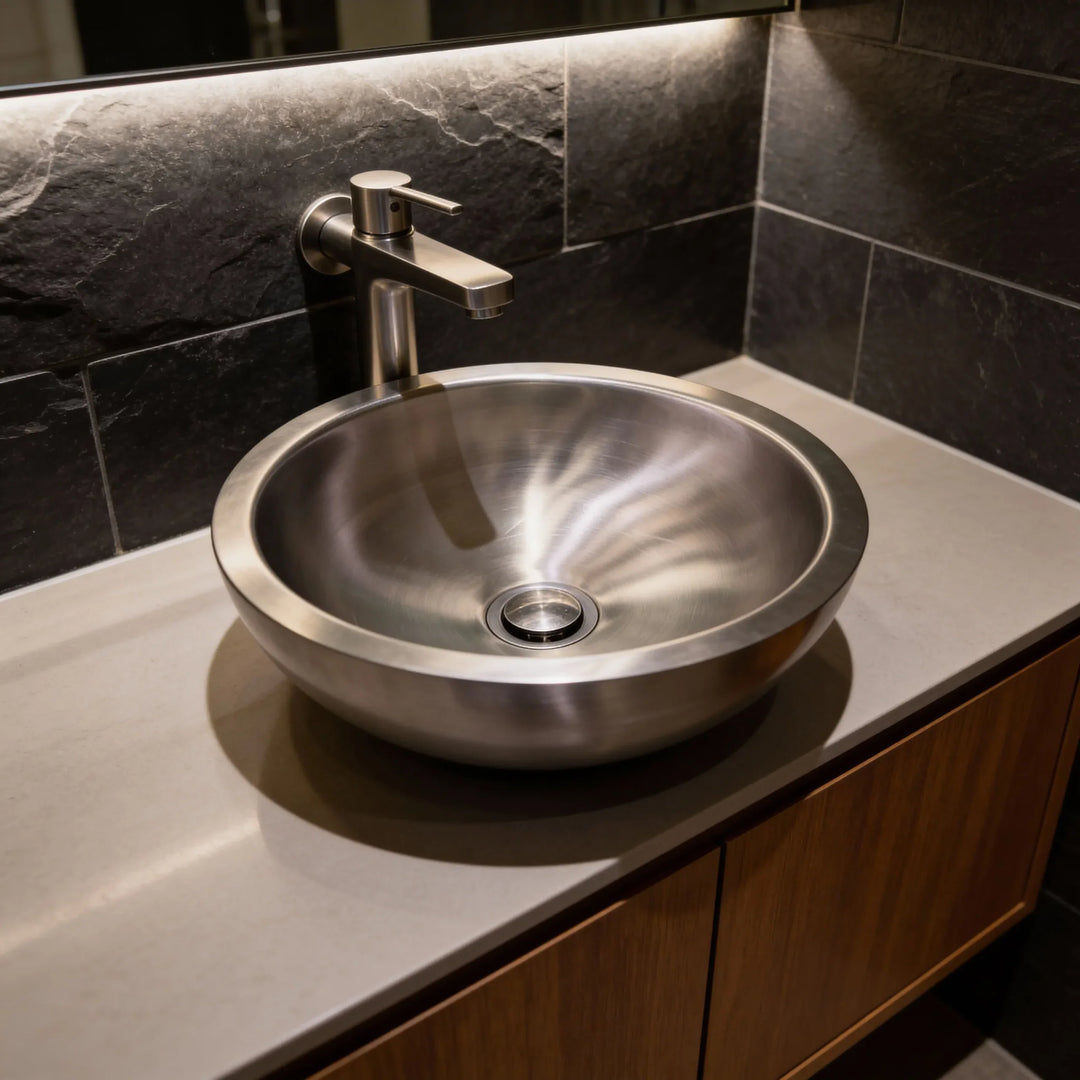 Double Wall Steel Sink
