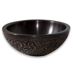 Load image into Gallery viewer, Copper Sink Double wall Embossing Outside Inside Plain

