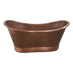 Load image into Gallery viewer, Copper Bathtub Thin Rolled Edge
