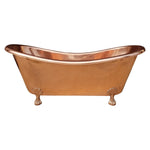 Load image into Gallery viewer, Copper Bathtub Clawfoot Full Copper
