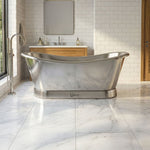 Load image into Gallery viewer, Slanting Base Stainless Steel Bathtub Full Steel Finish
