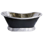 Load image into Gallery viewer, Dual Tone Brass Bathtub
