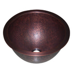 Load image into Gallery viewer, Copper Sink 14x8 Medium Antique Hammered
