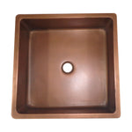 Load image into Gallery viewer, Square Double Wall Copper Sink
