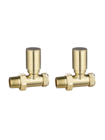 Load image into Gallery viewer, Modern Round Radiator Valves
