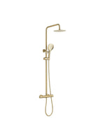 Load image into Gallery viewer, Menai Premium Round Thermostatic Overhead Shower Kit
