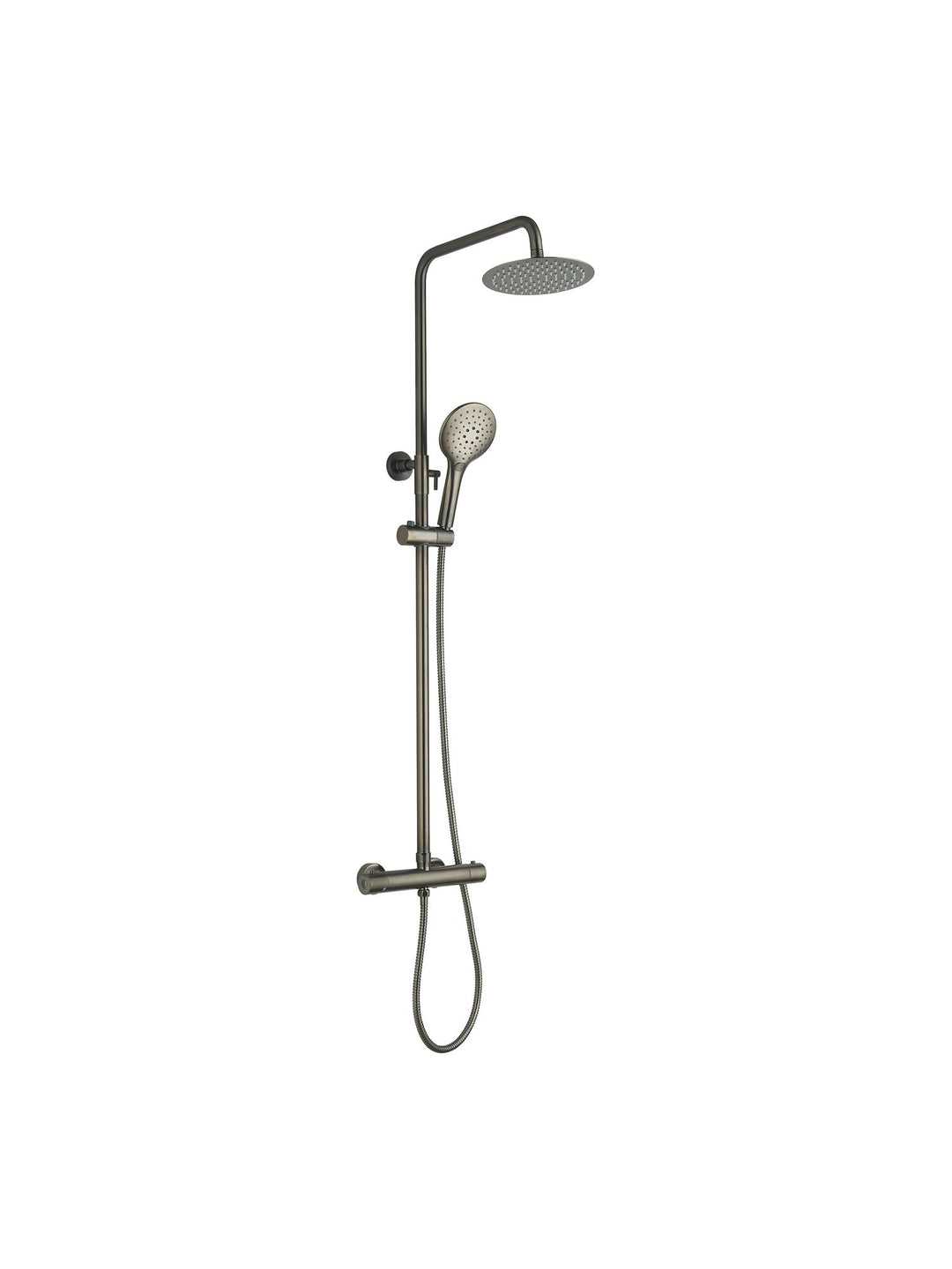 Menai Premium Round Thermostatic Overhead Shower Kit