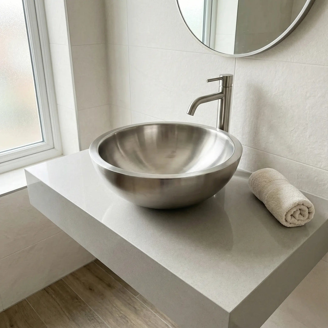 Double Wall Steel Sink