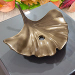 Load image into Gallery viewer, Cast Bronze Sink Leaf Design
