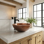Load image into Gallery viewer, Rice Hammered Copper Sink
