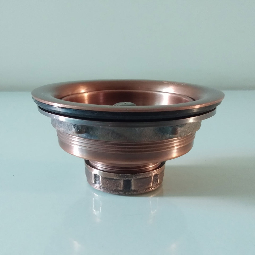 Copper Kitchen Sink Strainer Drain