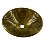 Load image into Gallery viewer, Cast Bronze Sink Round Antique Bronze Finish
