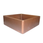 Load image into Gallery viewer, Square Double Wall Copper Sink
