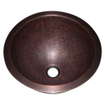 Load image into Gallery viewer, Copper Sink 14x8 Medium Antique Hammered

