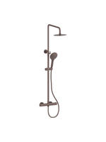 Load image into Gallery viewer, Menai Premium Round Thermostatic Overhead Shower Kit
