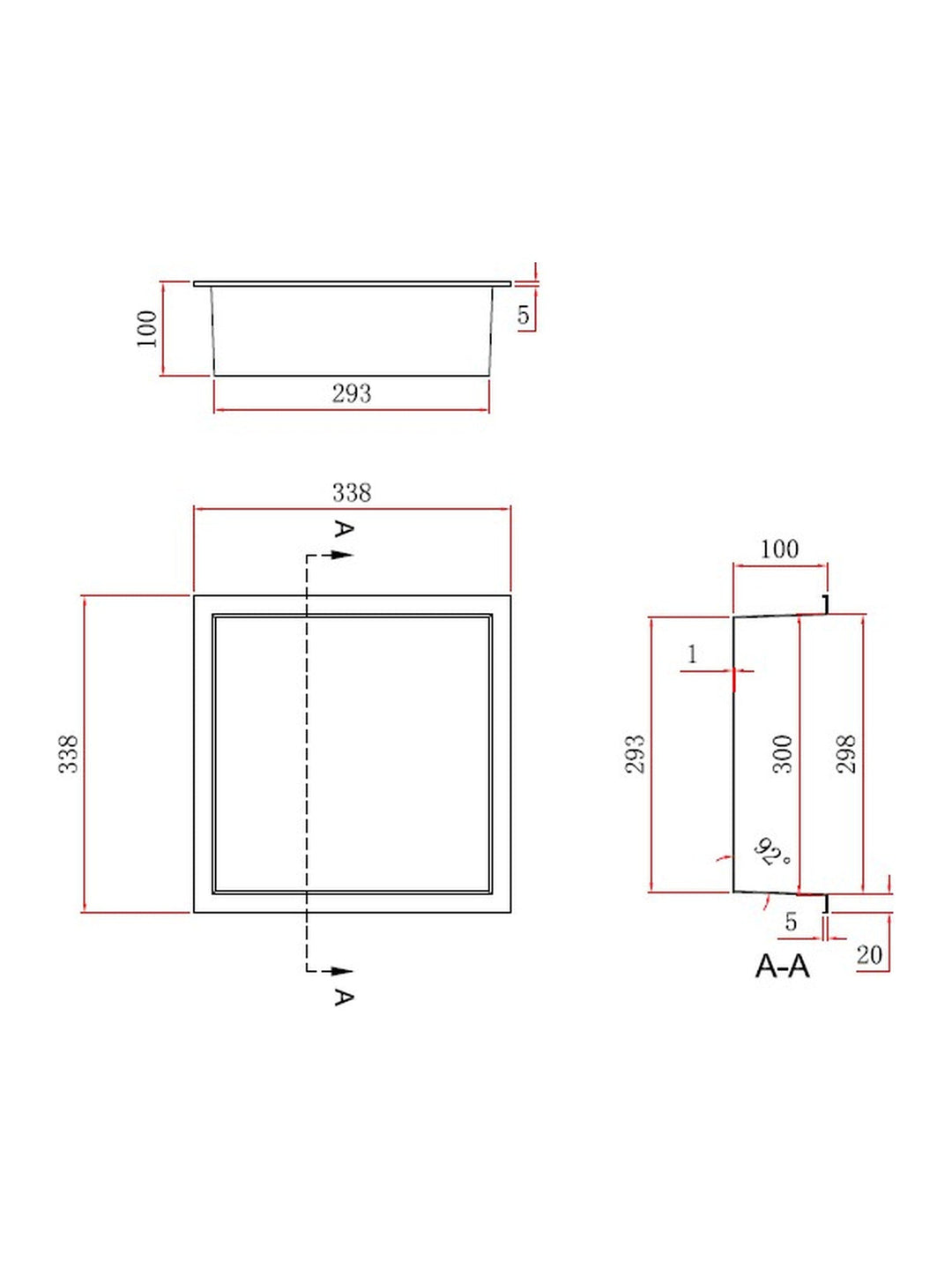 Shower Niche