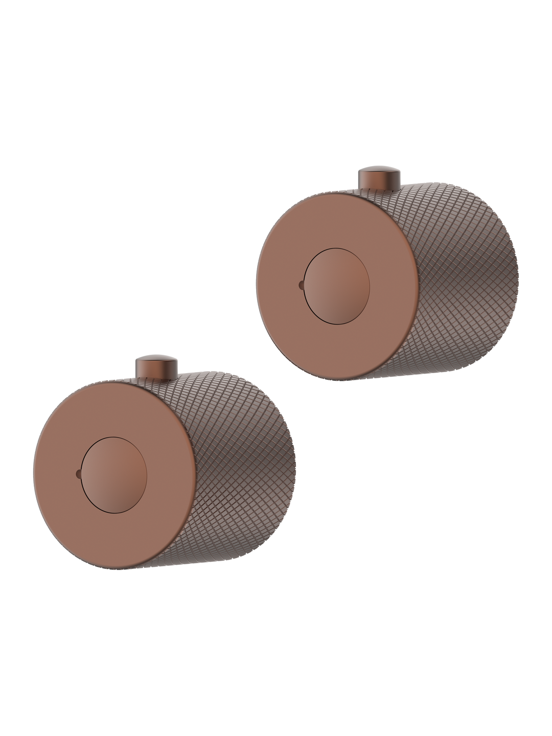 Menai Knurled Handle Pair