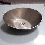Load image into Gallery viewer, Cast Bronze Sink 18 inch Earthen Lamp Style
