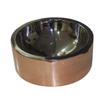 Load image into Gallery viewer, Double Wall Copper Sink Nickel Inside Shiny Copper Outside
