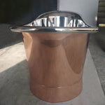 Load image into Gallery viewer, Straight Base Copper Bathtub Nickel Inside Big Size 74x28x28
