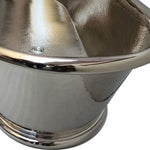 Load image into Gallery viewer, Copper Bathtub Nickel Inside Nickel Outside Hammered 70 x 29 x 27
