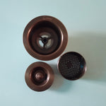 Load image into Gallery viewer, Coppersmith Creations 3-in-1 Basket Strainer
