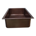 Load image into Gallery viewer, Copper Drop-In Kitchen Sink 24.50 x 18.50 x 7 inch
