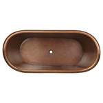 Load image into Gallery viewer, Glass Mosaic Copper Bathtub
