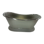 Load image into Gallery viewer, Copper Bathtub Full Nickel Finish

