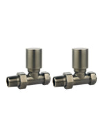 Load image into Gallery viewer, Modern Round Radiator Valves
