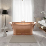 Load image into Gallery viewer, Straight Base Copper Bathtub Full Copper
