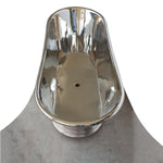 Load image into Gallery viewer, Copper Bathtub Nickel Finish Inside &amp; Outside 70" x 29" x 27"
