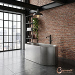 Load image into Gallery viewer, Double Wall Stainless Steel Bathtub with Built-In Dual Seats
