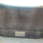 Load image into Gallery viewer, Straight Base Copper Bathtub Nickel Interior Finish &amp; Patinated Lead Finish Exterior
