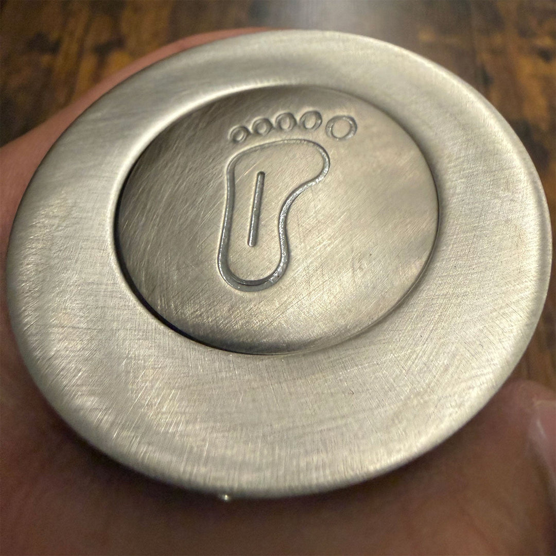 Tin Finish Brass Popup Waste for Bathtubs