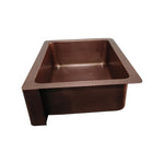 Load image into Gallery viewer, Copper Sink Vine Front Apron 24.50 x 18.50 x 7 inch
