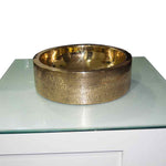 Load image into Gallery viewer, Brass Sink Pattern Exterior Double Wall Design
