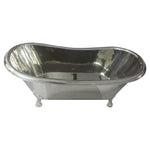 Load image into Gallery viewer, Clawfoot Copper Bathtub Full Nickel Finish

