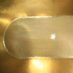 Load image into Gallery viewer, Hammered Brass Bathtub Full Brass Finish with Cascading Base
